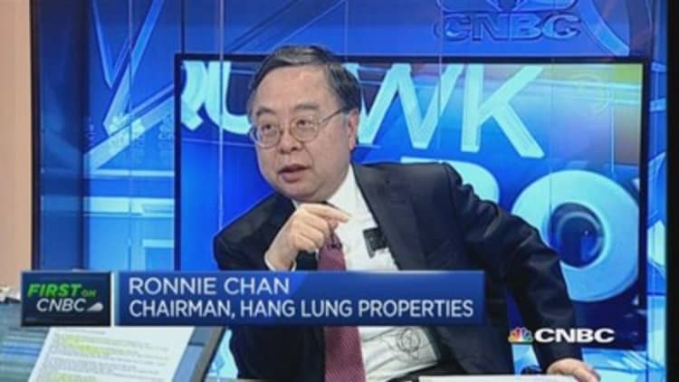 Hang Lung: 'HK government is doing their best'