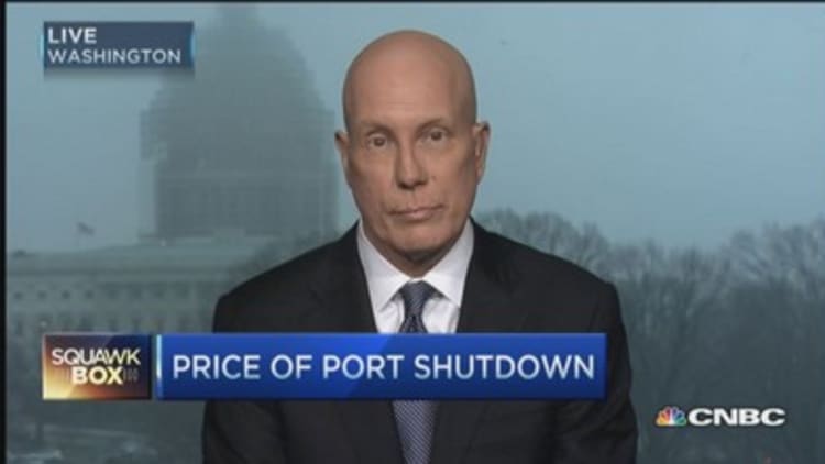 Port shutdown retail tipping point