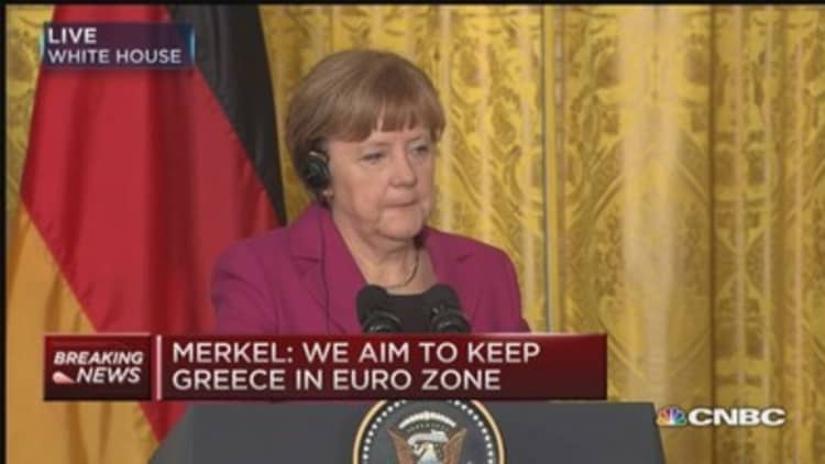 Merkel: Waiting to see what Greece puts on table