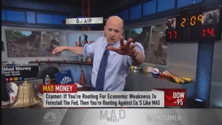 Cramer: Be ready to buy, not sell