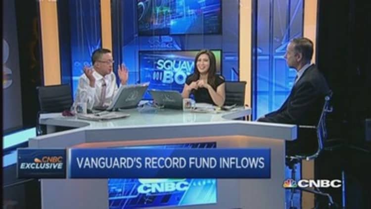 How Vanguard copes with record inflows