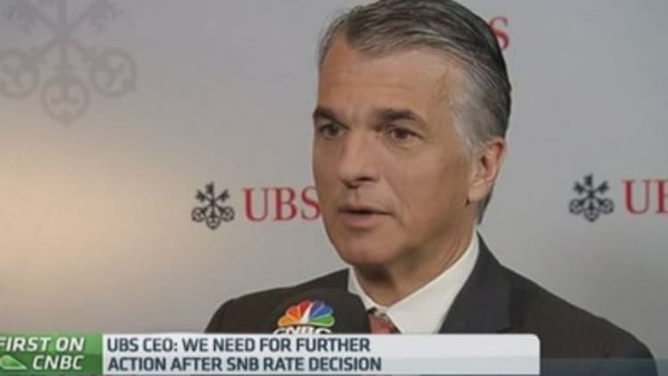 No need for us to take new action after SNB move: UBS 