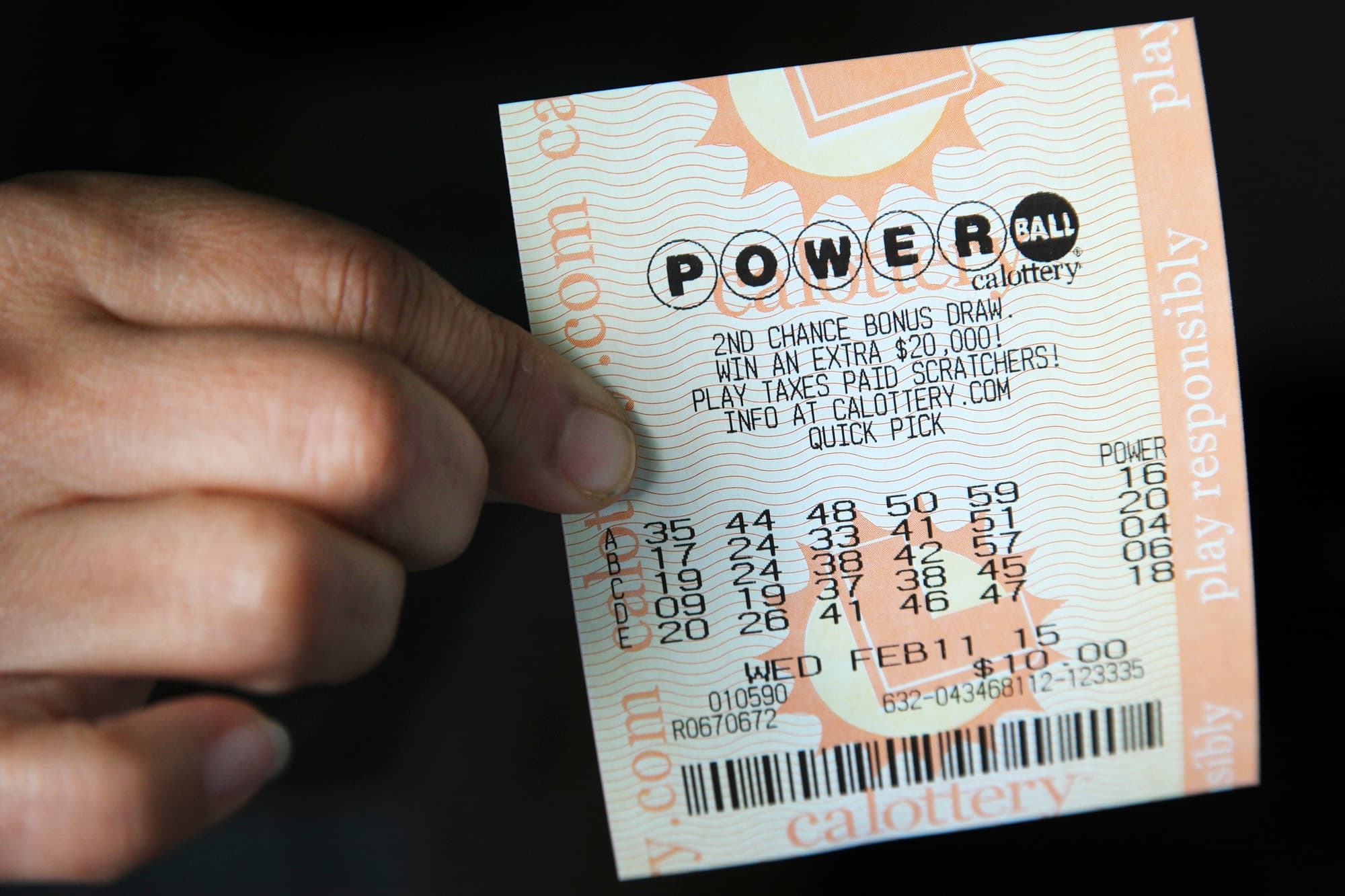 California Lottery player wins nearly $4 million from Powerball ticket