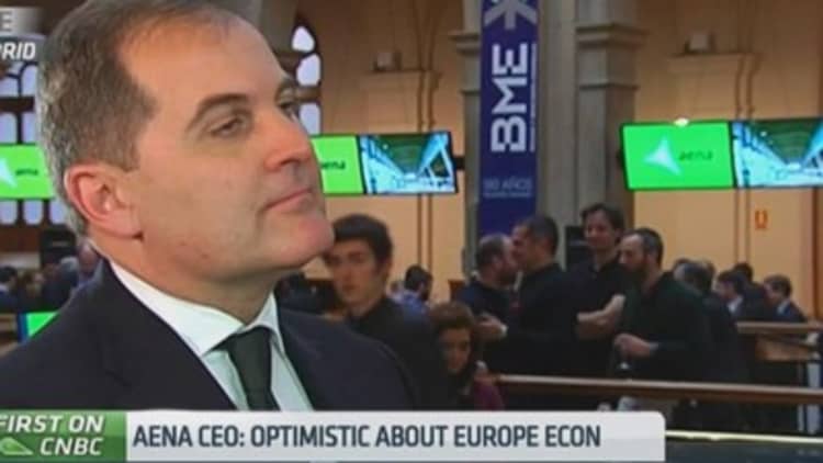 Aena CEO expects a Greece deal soon