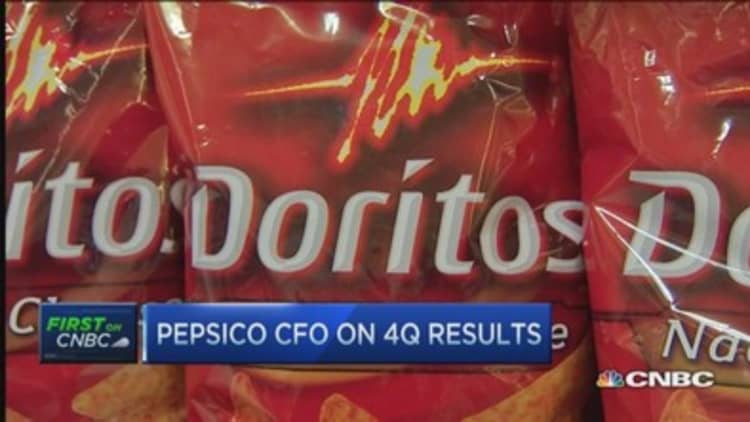 PEP CFO: PepsiCo has momentum