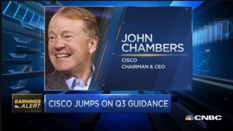 There's growth again at Cisco: Najarian