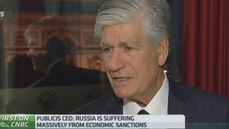 Reason will prevail in Russia talks: Publicis boss