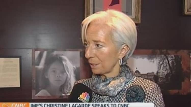 IMF chief on Ukraine funding