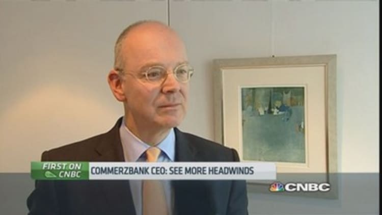 Commerzbank CEO 'sceptical' on QE