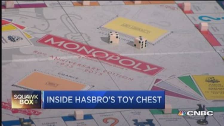 Inside Hasbro's toy chest: CEO