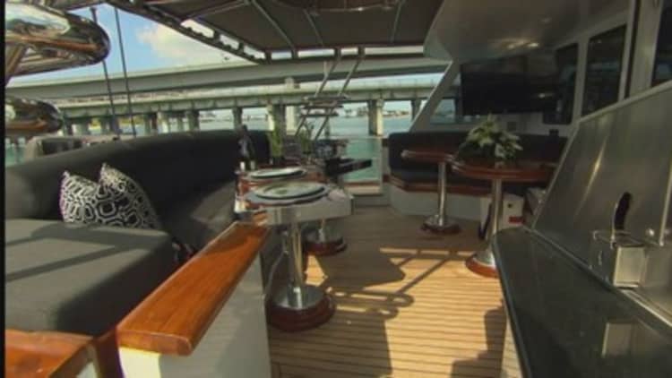 The hottest boats in Miami