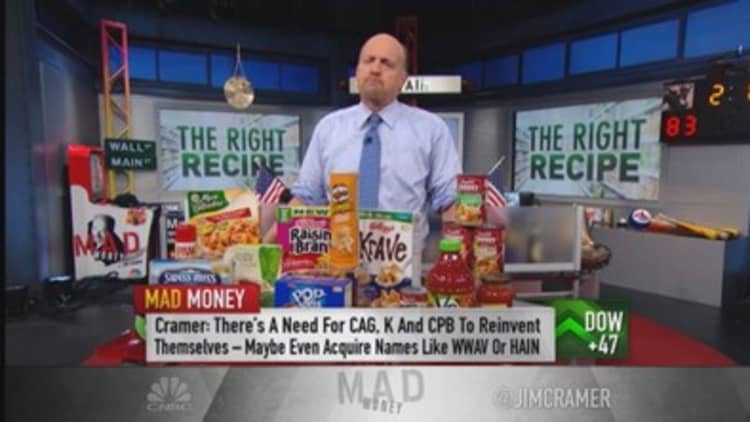 Cramer: These food companies now irrelevant
