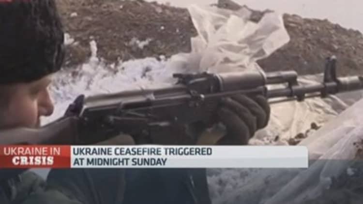 Ukraine-Russia ceasefire 'won't work': Kiev Post