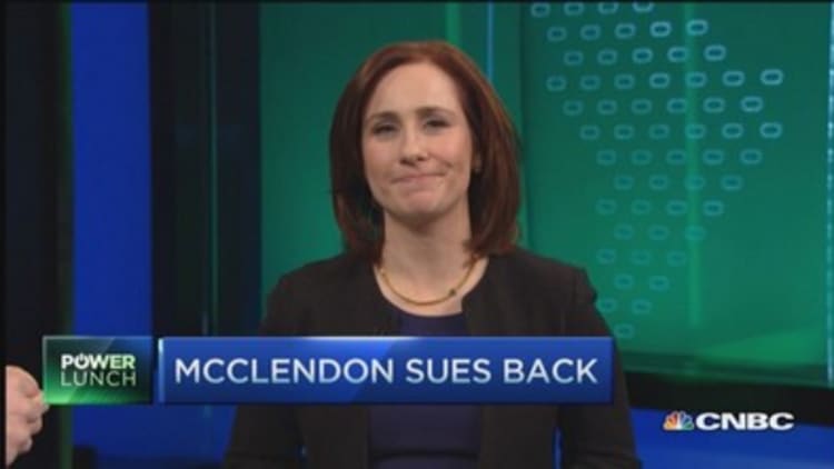 McClendon sues back