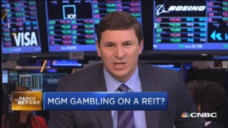 Faber Report: MGM gambling on a REIT?