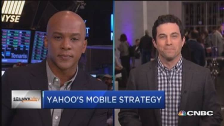 Yahoo's mobile move