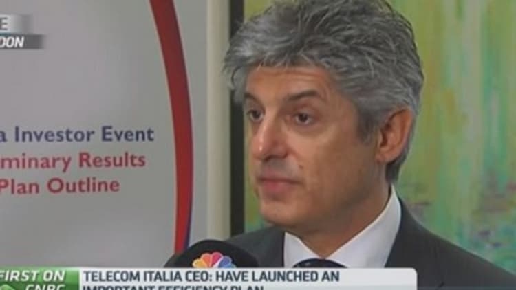 Telecom Italia CEO 'satisfied' with 2014 results