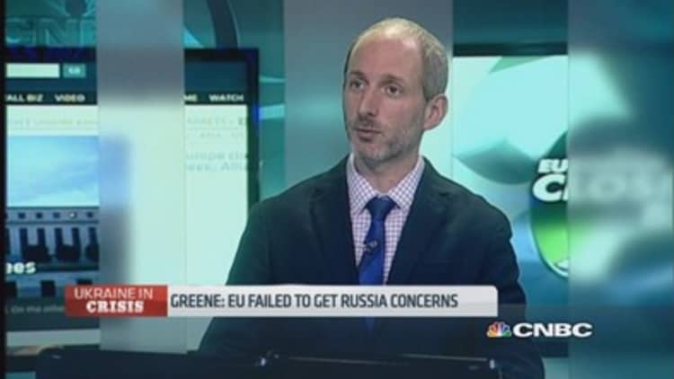 Greene: EU failed to get Russia concerns