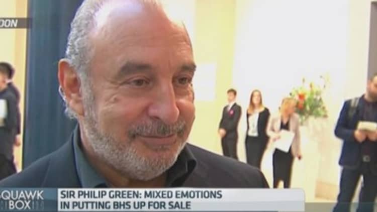 We lost focus with BHS: Philip Green