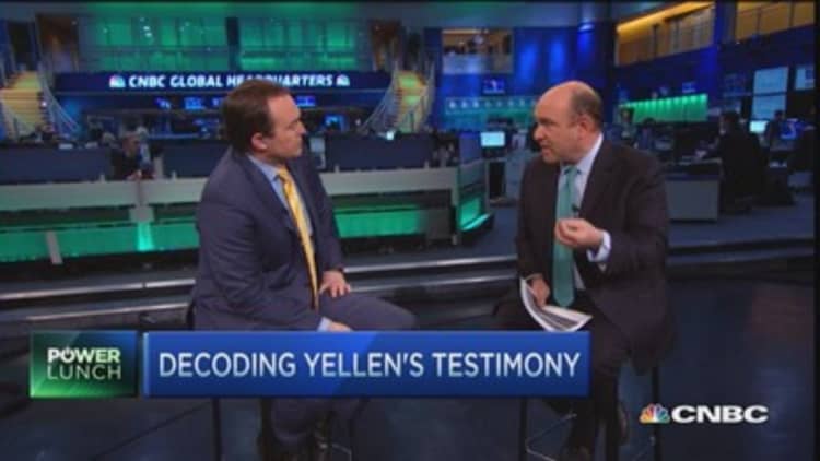 Decoding Yellen's testimony