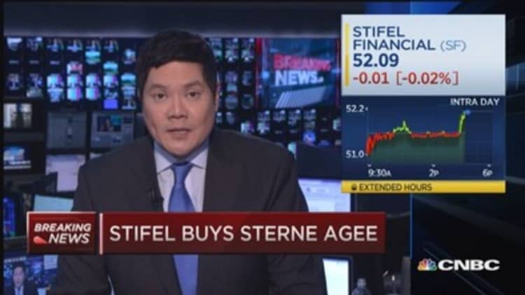 Stifel gets Sterne Agee