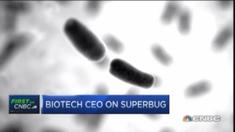 Biotech battles 'Superbug'