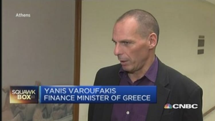 Greek Fin Min: We're building trust with EU