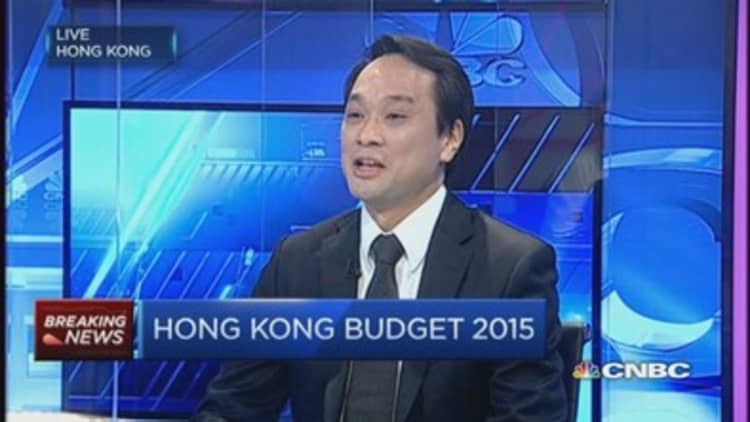 Tracking Hong Kong's budget surplus