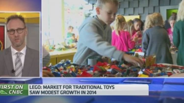 Lego CEO sees strong growth in Russia