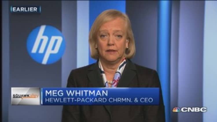 HP CEO expects better second half