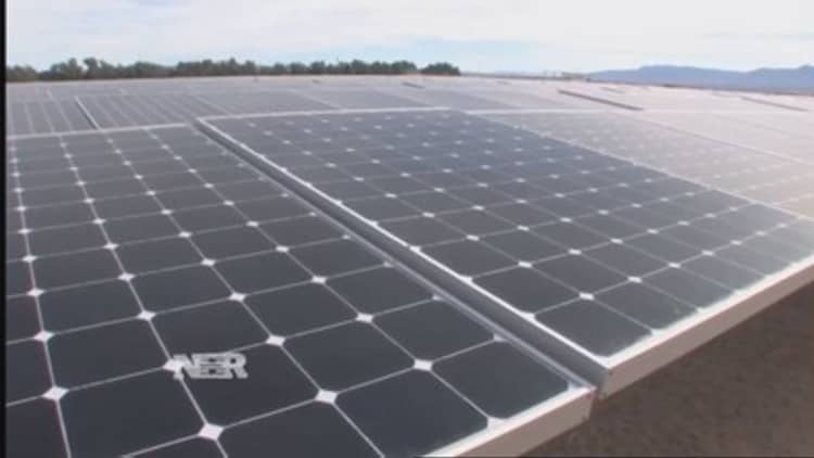 Growing solar industry trend 