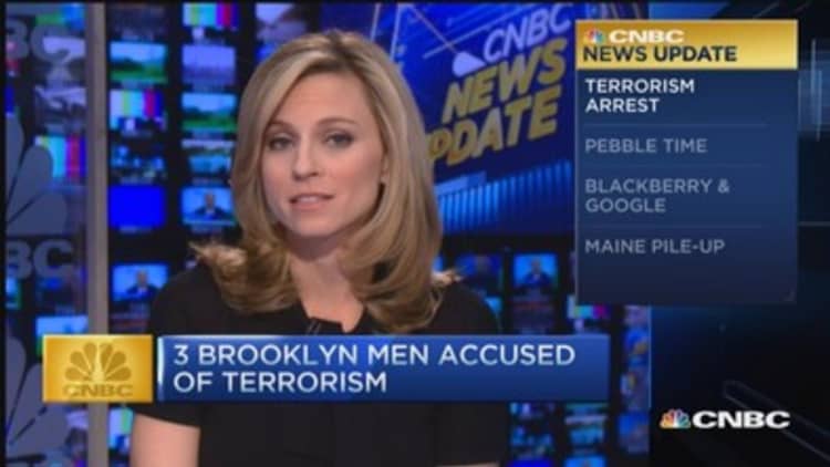CNBC update: Terrorism allegations in Brooklyn  