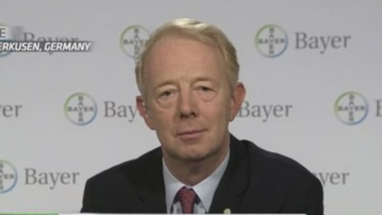 Bayer R&D budget to increase