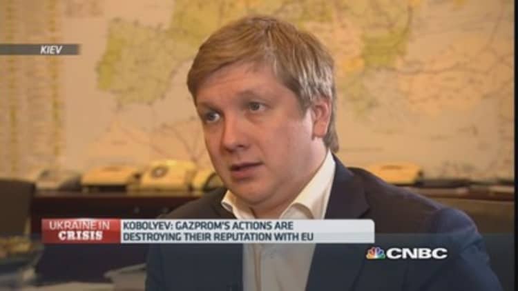 Naftogaz CEO on Russia and pre-paid gas