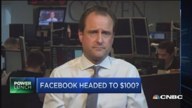 Is Facebook headed to $100?