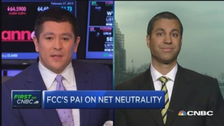FCC Commish: Net neutrality = less competition