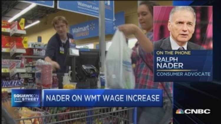 Wal-mart felt heat, but not enough: Nader