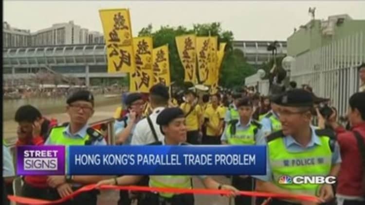 Hong Kong sees anti-China protests again