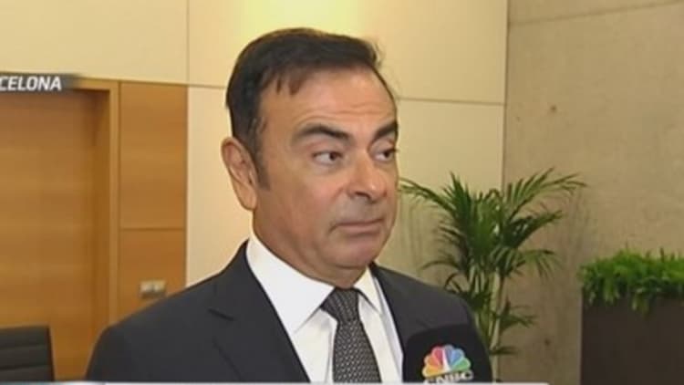 Ghosn: Electric cars are the future