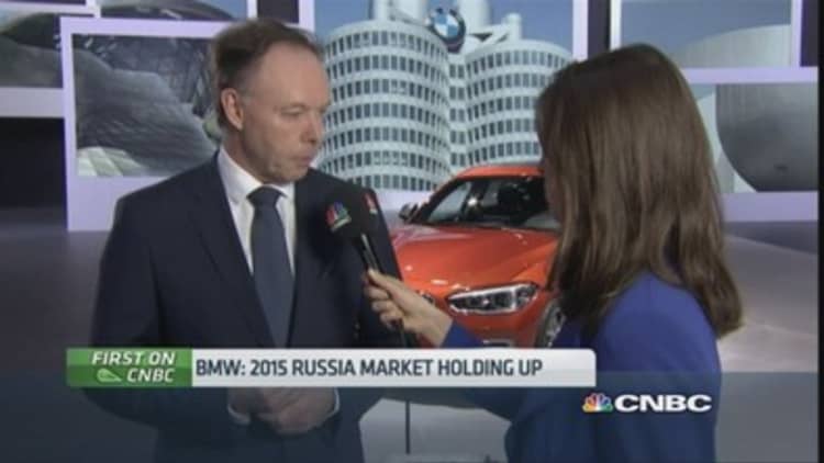 BMW: Russian market holding up