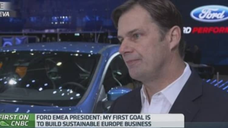 We want a vibrant European business: Ford exec