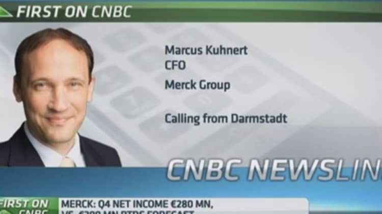 Cautious on 2015 outlook: Merck CFO 