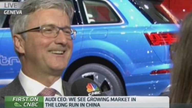 Audi was 'heavily affected' by Russia