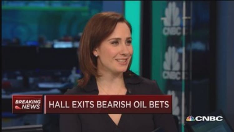 Andy Hall exits bearish oil bets 