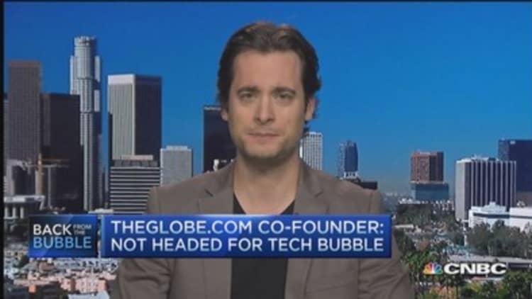 Former Globe.com CEO: Not headed for tech bubble
