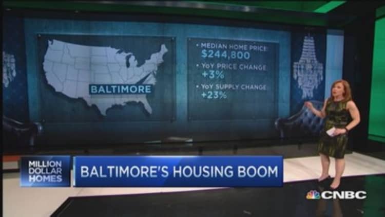 Baltimore's $1 million home
