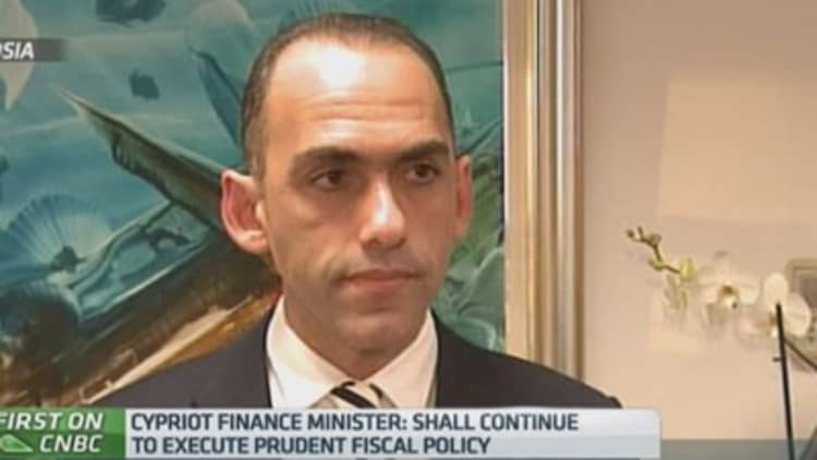 ECB QE a step in the right direction: Cyprus Fin Min