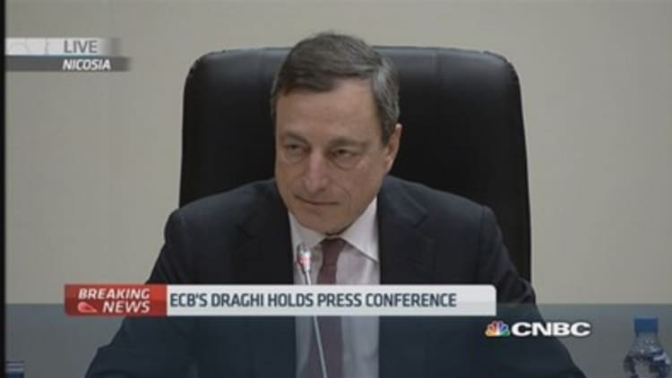 ECB QE to launch on Monday 