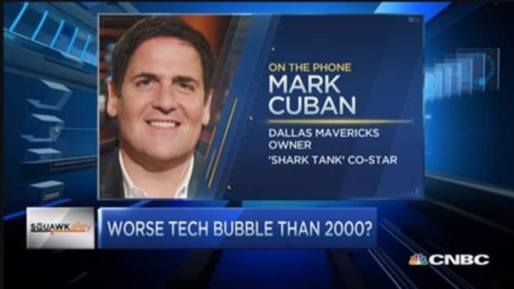 Mark Cuban's take on tech bubble