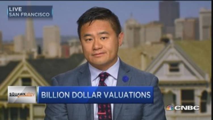 Billion dollar valuations and the tech industry 